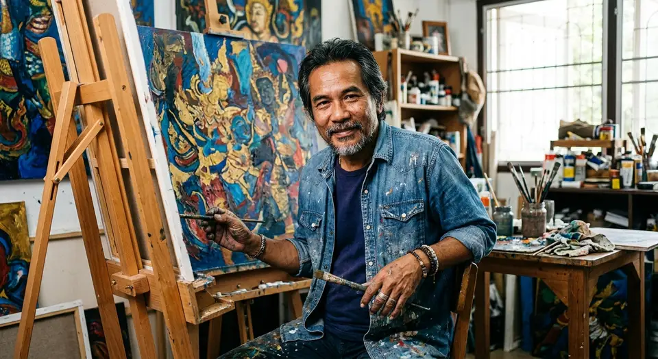 Portrait of Artist Chai M.