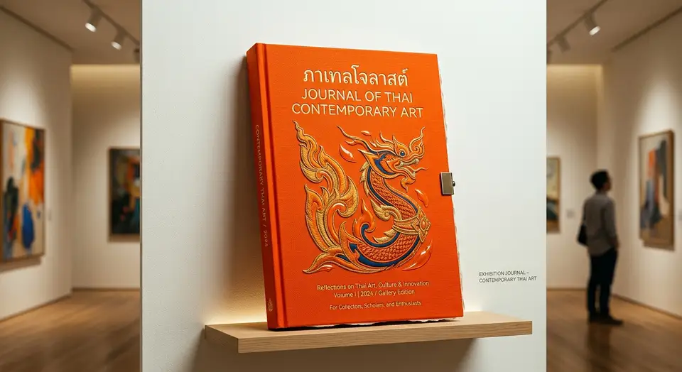 Thai Art Quarterly Journal Cover